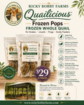 Quailicious™ Flash Frozen Feeders - 5 Pack
