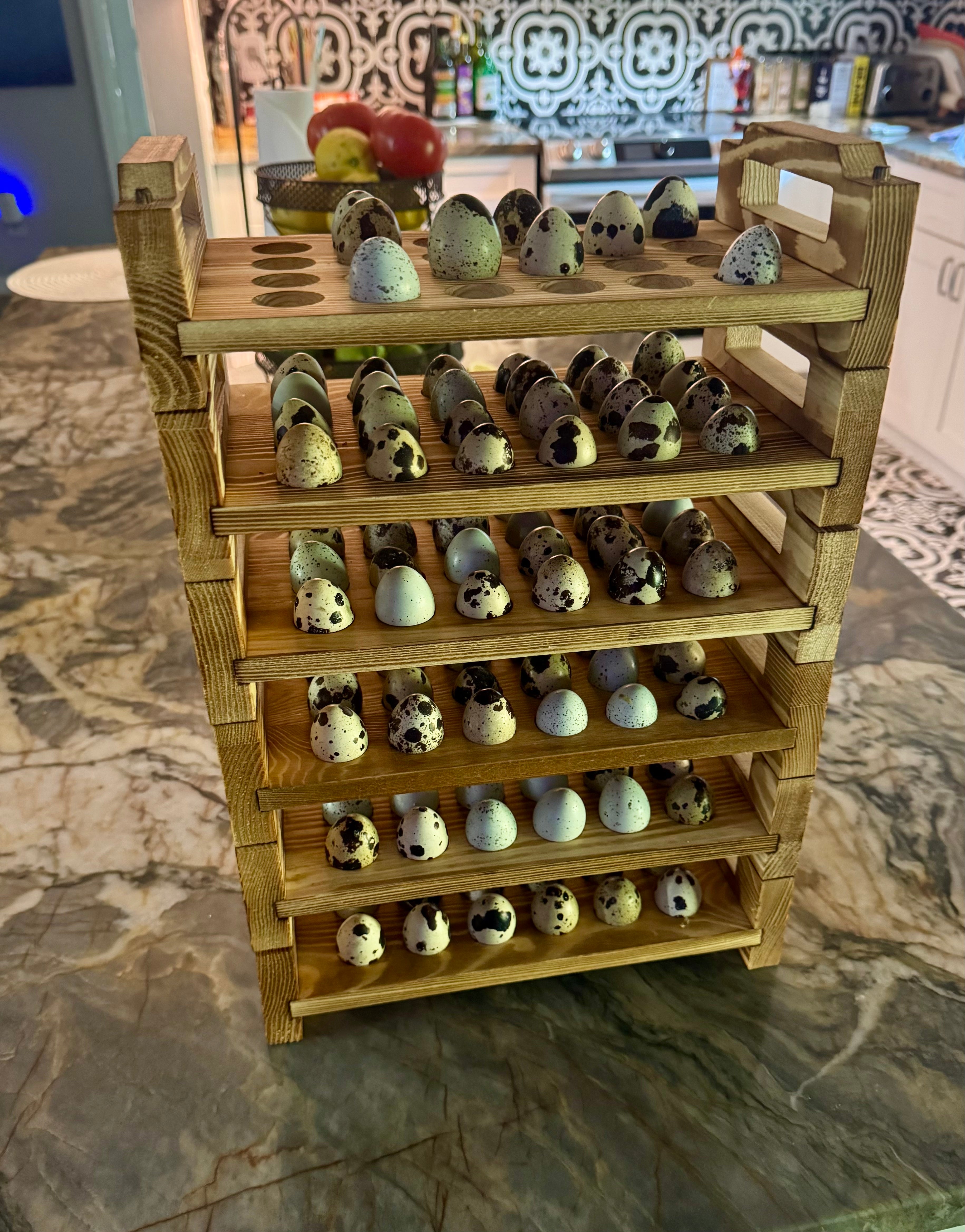 Farm fresh quail eggs (one dozen)