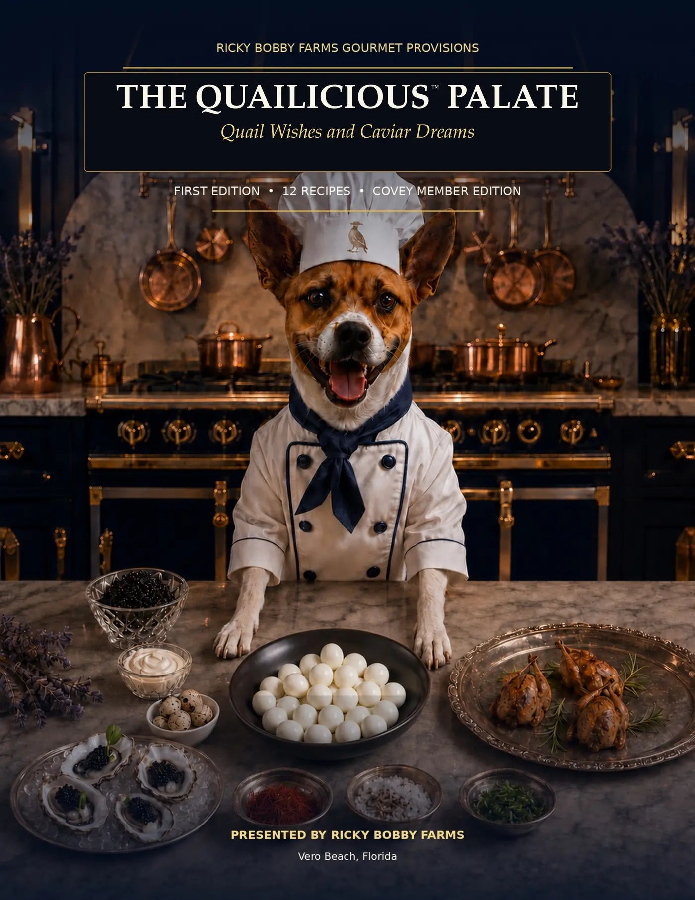 The Quailicious Palate cookbook cover